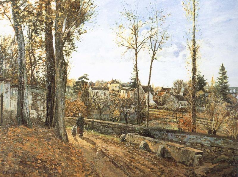 Camille Pissarro Belphegor Xi'an Norge oil painting art